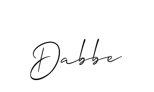 Similarly Allison_Script is the best handwritten signature design. Signature creator online .You can use it as an online autograph creator for name Dabbe. Dabbe signature style 2 images and pictures png