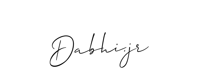 Check out images of Autograph of Dabhi.jr name. Actor Dabhi.jr Signature Style. Allison_Script is a professional sign style online. Dabhi.jr signature style 2 images and pictures png