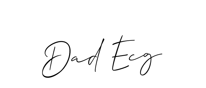 You can use this online signature creator to create a handwritten signature for the name Dad Ecg. This is the best online autograph maker. Dad Ecg signature style 2 images and pictures png
