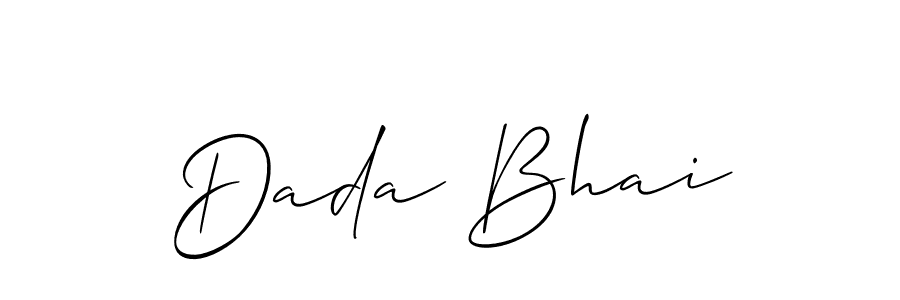 Once you've used our free online signature maker to create your best signature Allison_Script style, it's time to enjoy all of the benefits that Dada Bhai name signing documents. Dada Bhai signature style 2 images and pictures png