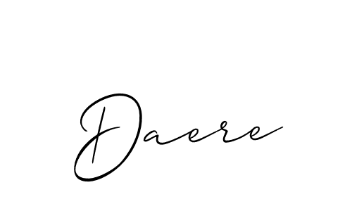 Similarly Allison_Script is the best handwritten signature design. Signature creator online .You can use it as an online autograph creator for name Daere. Daere signature style 2 images and pictures png