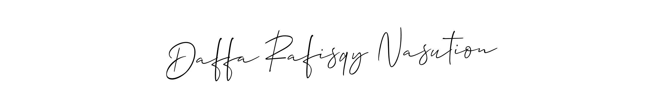 Once you've used our free online signature maker to create your best signature Allison_Script style, it's time to enjoy all of the benefits that Daffa Rafisqy Nasution name signing documents. Daffa Rafisqy Nasution signature style 2 images and pictures png