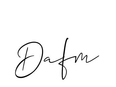 This is the best signature style for the Dafm name. Also you like these signature font (Allison_Script). Mix name signature. Dafm signature style 2 images and pictures png