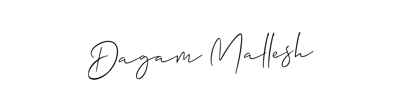 You can use this online signature creator to create a handwritten signature for the name Dagam Mallesh. This is the best online autograph maker. Dagam Mallesh signature style 2 images and pictures png