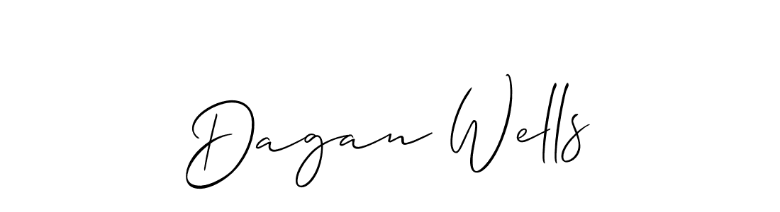 Check out images of Autograph of Dagan Wells name. Actor Dagan Wells Signature Style. Allison_Script is a professional sign style online. Dagan Wells signature style 2 images and pictures png