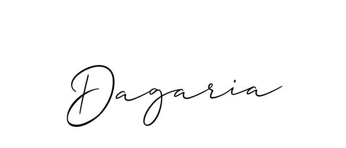 You should practise on your own different ways (Allison_Script) to write your name (Dagaria) in signature. don't let someone else do it for you. Dagaria signature style 2 images and pictures png