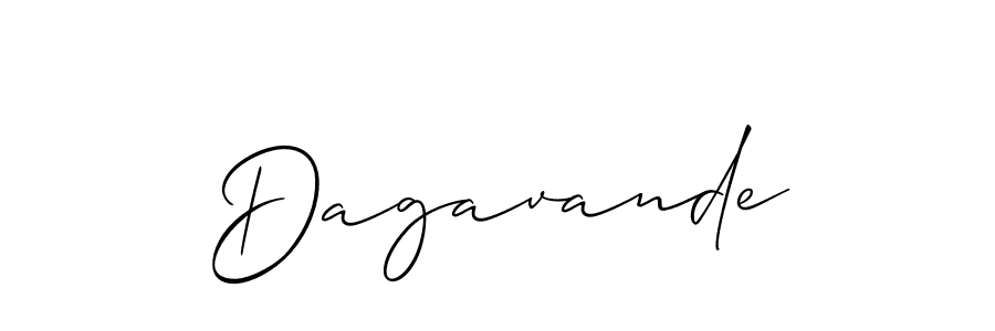 It looks lik you need a new signature style for name Dagavande. Design unique handwritten (Allison_Script) signature with our free signature maker in just a few clicks. Dagavande signature style 2 images and pictures png