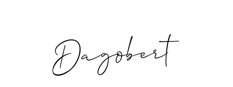 The best way (Allison_Script) to make a short signature is to pick only two or three words in your name. The name Dagobert include a total of six letters. For converting this name. Dagobert signature style 2 images and pictures png