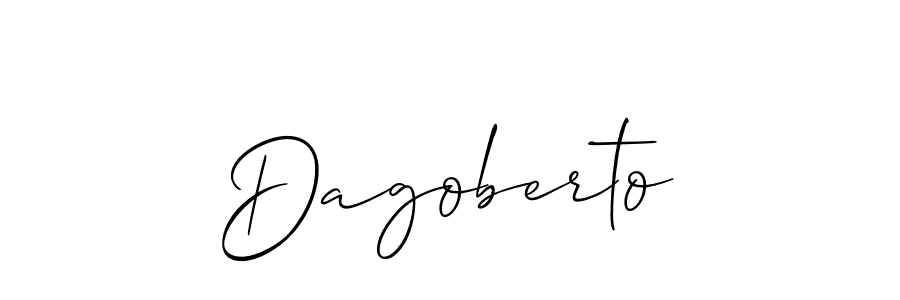 if you are searching for the best signature style for your name Dagoberto. so please give up your signature search. here we have designed multiple signature styles  using Allison_Script. Dagoberto signature style 2 images and pictures png