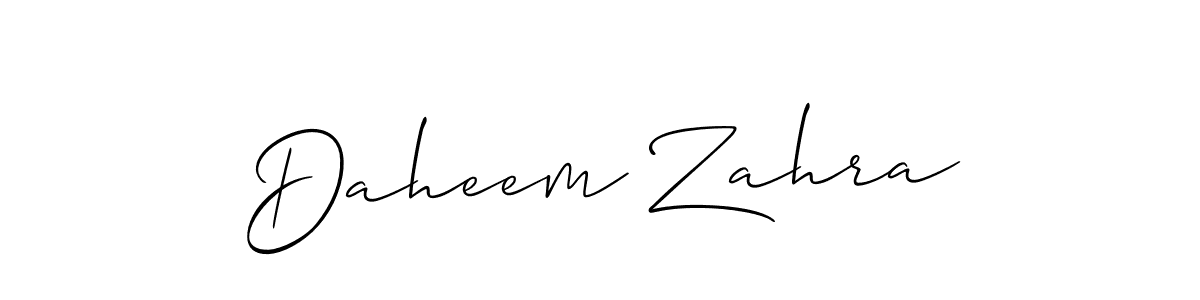 You can use this online signature creator to create a handwritten signature for the name Daheem Zahra. This is the best online autograph maker. Daheem Zahra signature style 2 images and pictures png
