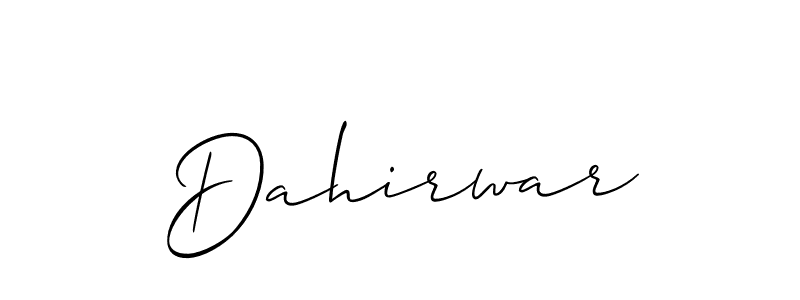 Make a short Dahirwar signature style. Manage your documents anywhere anytime using Allison_Script. Create and add eSignatures, submit forms, share and send files easily. Dahirwar signature style 2 images and pictures png