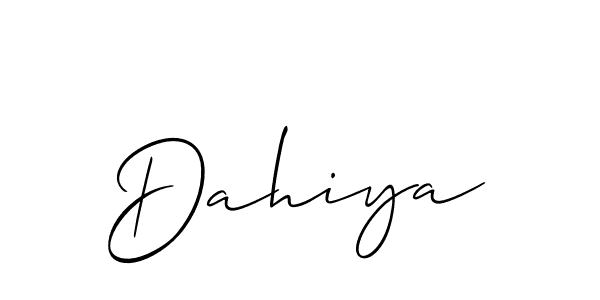 Make a beautiful signature design for name Dahiya. Use this online signature maker to create a handwritten signature for free. Dahiya signature style 2 images and pictures png