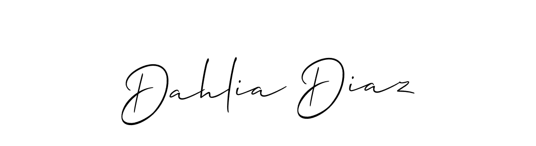 This is the best signature style for the Dahlia Diaz name. Also you like these signature font (Allison_Script). Mix name signature. Dahlia Diaz signature style 2 images and pictures png