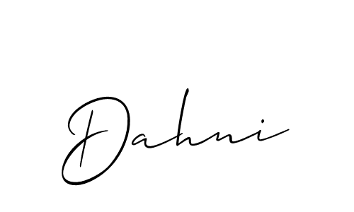 Once you've used our free online signature maker to create your best signature Allison_Script style, it's time to enjoy all of the benefits that Dahni name signing documents. Dahni signature style 2 images and pictures png