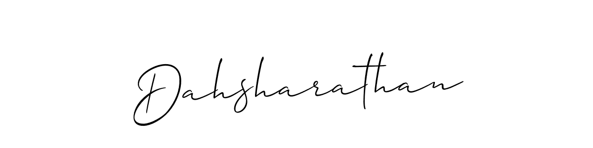 How to make Dahsharathan name signature. Use Allison_Script style for creating short signs online. This is the latest handwritten sign. Dahsharathan signature style 2 images and pictures png
