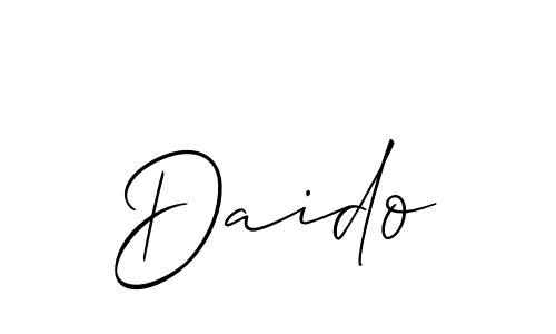 Daido stylish signature style. Best Handwritten Sign (Allison_Script) for my name. Handwritten Signature Collection Ideas for my name Daido. Daido signature style 2 images and pictures png