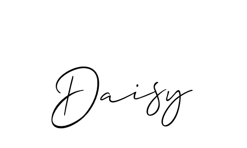 Make a beautiful signature design for name Daisy. With this signature (Allison_Script) style, you can create a handwritten signature for free. Daisy signature style 2 images and pictures png
