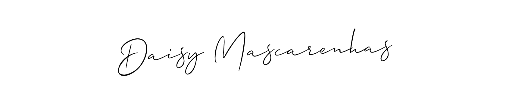 Also we have Daisy Mascarenhas name is the best signature style. Create professional handwritten signature collection using Allison_Script autograph style. Daisy Mascarenhas signature style 2 images and pictures png