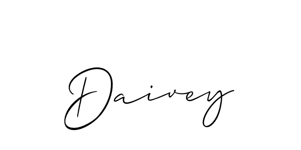 It looks lik you need a new signature style for name Daivey. Design unique handwritten (Allison_Script) signature with our free signature maker in just a few clicks. Daivey signature style 2 images and pictures png