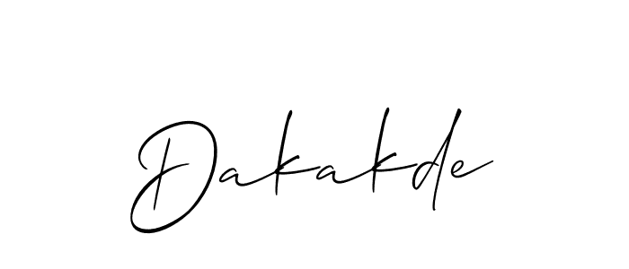 You can use this online signature creator to create a handwritten signature for the name Dakakde. This is the best online autograph maker. Dakakde signature style 2 images and pictures png