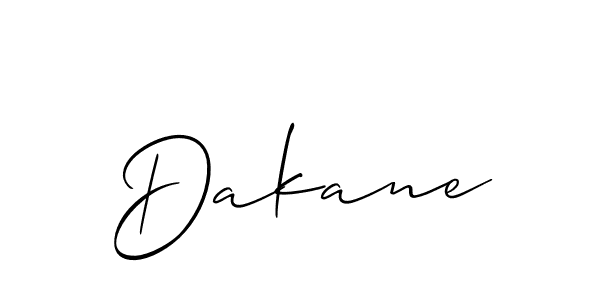 Similarly Allison_Script is the best handwritten signature design. Signature creator online .You can use it as an online autograph creator for name Dakane. Dakane signature style 2 images and pictures png