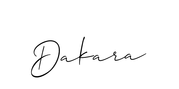 Check out images of Autograph of Dakara name. Actor Dakara Signature Style. Allison_Script is a professional sign style online. Dakara signature style 2 images and pictures png