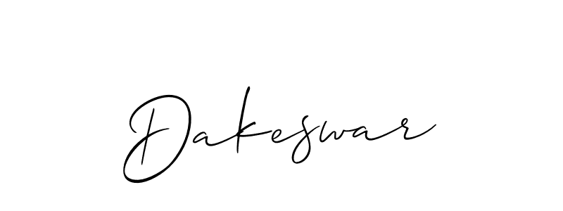 Also we have Dakeswar name is the best signature style. Create professional handwritten signature collection using Allison_Script autograph style. Dakeswar signature style 2 images and pictures png