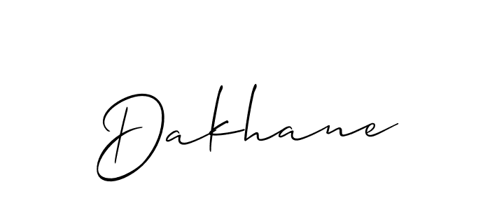 Make a short Dakhane signature style. Manage your documents anywhere anytime using Allison_Script. Create and add eSignatures, submit forms, share and send files easily. Dakhane signature style 2 images and pictures png