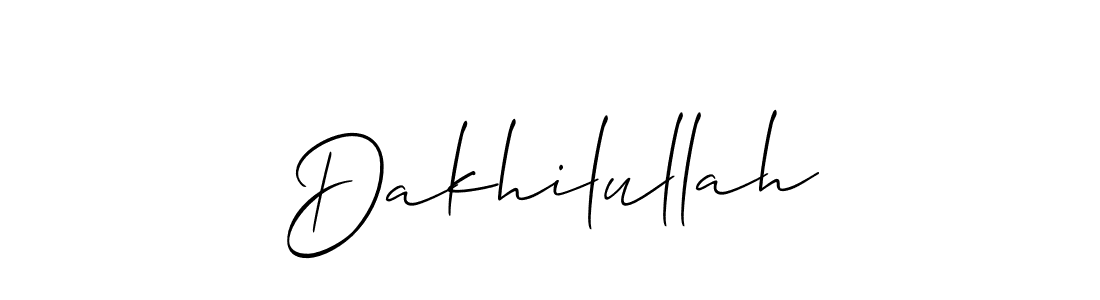 Best and Professional Signature Style for Dakhilullah. Allison_Script Best Signature Style Collection. Dakhilullah signature style 2 images and pictures png
