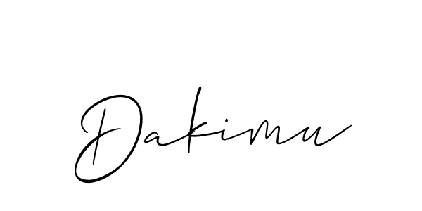 Once you've used our free online signature maker to create your best signature Allison_Script style, it's time to enjoy all of the benefits that Dakimu name signing documents. Dakimu signature style 2 images and pictures png