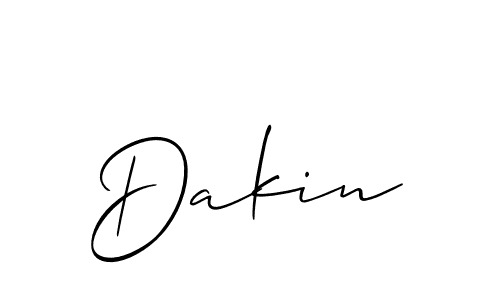 You can use this online signature creator to create a handwritten signature for the name Dakin. This is the best online autograph maker. Dakin signature style 2 images and pictures png