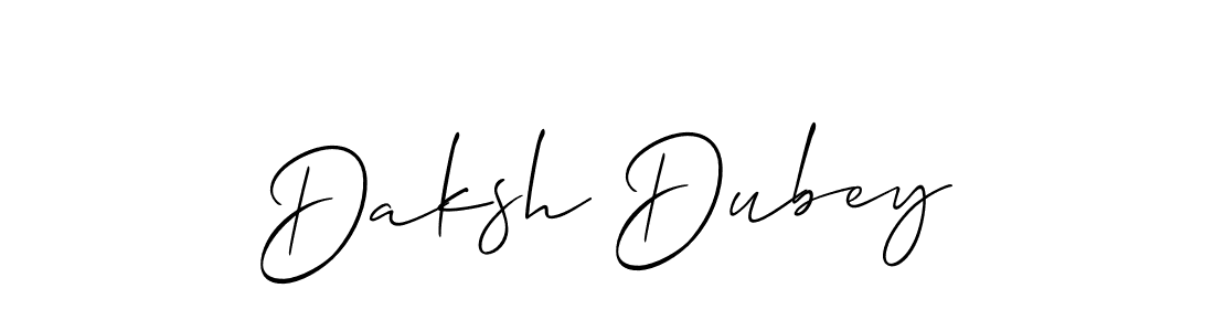 Make a beautiful signature design for name Daksh Dubey. Use this online signature maker to create a handwritten signature for free. Daksh Dubey signature style 2 images and pictures png