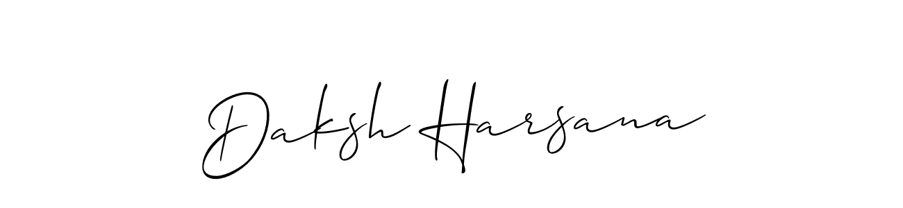 See photos of Daksh Harsana official signature by Spectra . Check more albums & portfolios. Read reviews & check more about Allison_Script font. Daksh Harsana signature style 2 images and pictures png