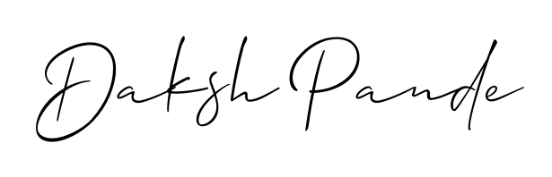 An effortless, minimalist signature concept for Daksh Pande using Allison_Script design. Clean lines that look great on any document. Daksh Pande signature style 2 images and pictures png