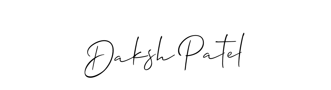 See photos of Daksh Patel official signature by Spectra . Check more albums & portfolios. Read reviews & check more about Allison_Script font. Daksh Patel signature style 2 images and pictures png