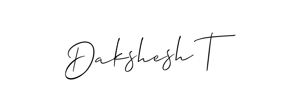 if you are searching for the best signature style for your name Dakshesh T. so please give up your signature search. here we have designed multiple signature styles  using Allison_Script. Dakshesh T signature style 2 images and pictures png