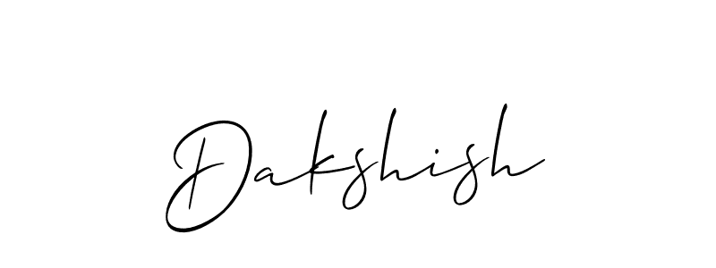 Once you've used our free online signature maker to create your best signature Allison_Script style, it's time to enjoy all of the benefits that Dakshish name signing documents. Dakshish signature style 2 images and pictures png