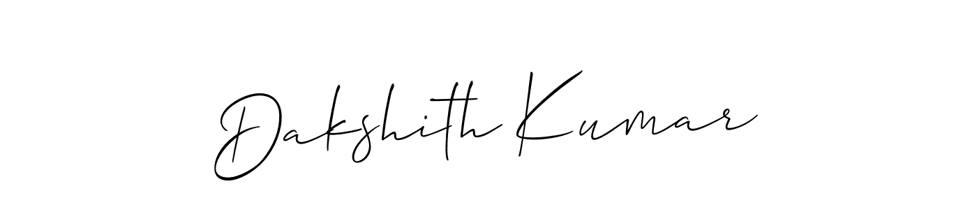 Also You can easily find your signature by using the search form. We will create Dakshith Kumar name handwritten signature images for you free of cost using Allison_Script sign style. Dakshith Kumar signature style 2 images and pictures png