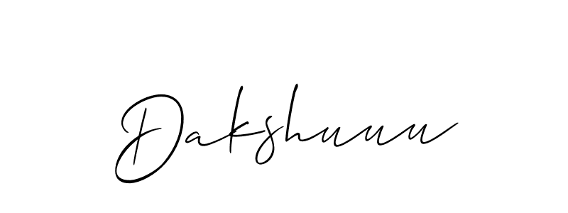 Make a beautiful signature design for name Dakshuuu. Use this online signature maker to create a handwritten signature for free. Dakshuuu signature style 2 images and pictures png