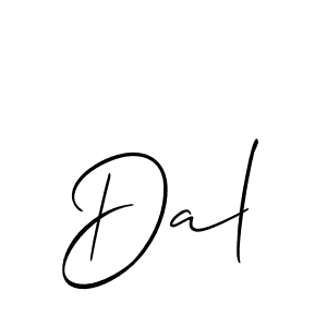 Once you've used our free online signature maker to create your best signature Allison_Script style, it's time to enjoy all of the benefits that Dal name signing documents. Dal signature style 2 images and pictures png