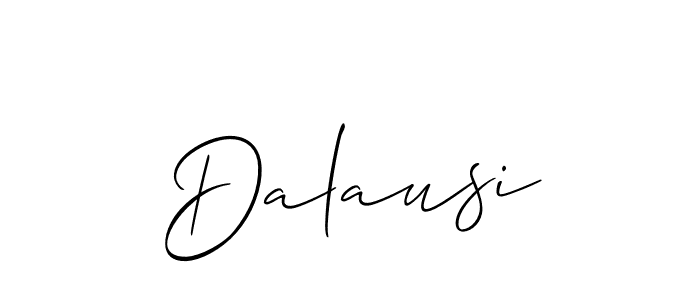 Also we have Dalausi name is the best signature style. Create professional handwritten signature collection using Allison_Script autograph style. Dalausi signature style 2 images and pictures png