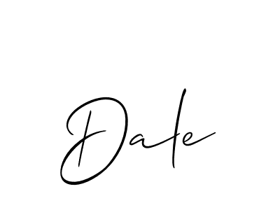 Similarly Allison_Script is the best handwritten signature design. Signature creator online .You can use it as an online autograph creator for name Dale. Dale signature style 2 images and pictures png