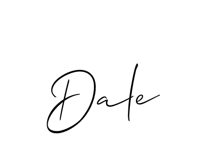 Similarly Allison_Script is the best handwritten signature design. Signature creator online .You can use it as an online autograph creator for name Dale. Dale signature style 2 images and pictures png