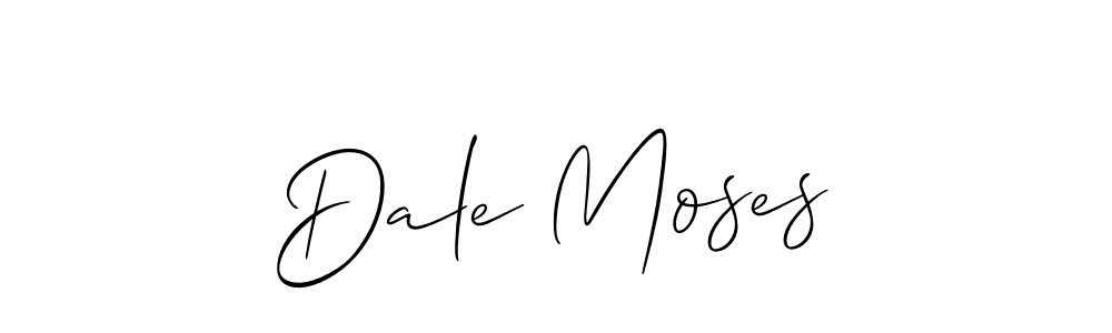 Make a beautiful signature design for name Dale Moses. Use this online signature maker to create a handwritten signature for free. Dale Moses signature style 2 images and pictures png