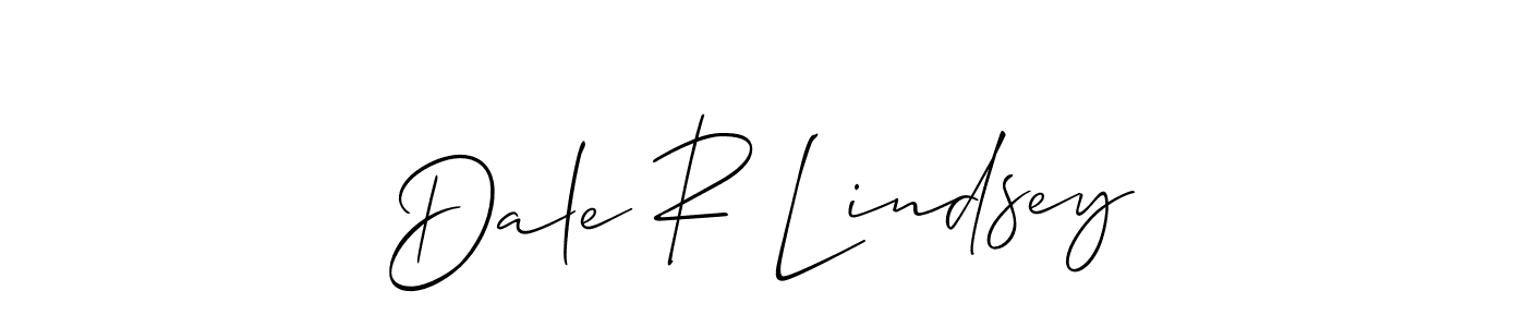 Make a short Dale R Lindsey signature style. Manage your documents anywhere anytime using Allison_Script. Create and add eSignatures, submit forms, share and send files easily. Dale R Lindsey signature style 2 images and pictures png