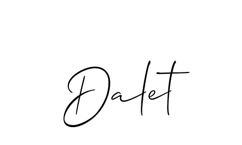 Check out images of Autograph of Dalet name. Actor Dalet Signature Style. Allison_Script is a professional sign style online. Dalet signature style 2 images and pictures png