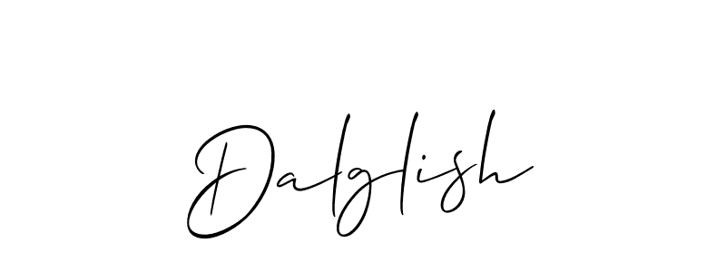 Once you've used our free online signature maker to create your best signature Allison_Script style, it's time to enjoy all of the benefits that Dalglish name signing documents. Dalglish signature style 2 images and pictures png