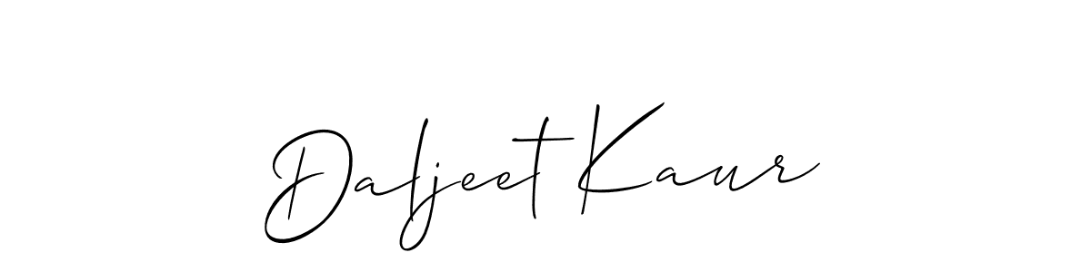 Once you've used our free online signature maker to create your best signature Allison_Script style, it's time to enjoy all of the benefits that Daljeet Kaur name signing documents. Daljeet Kaur signature style 2 images and pictures png