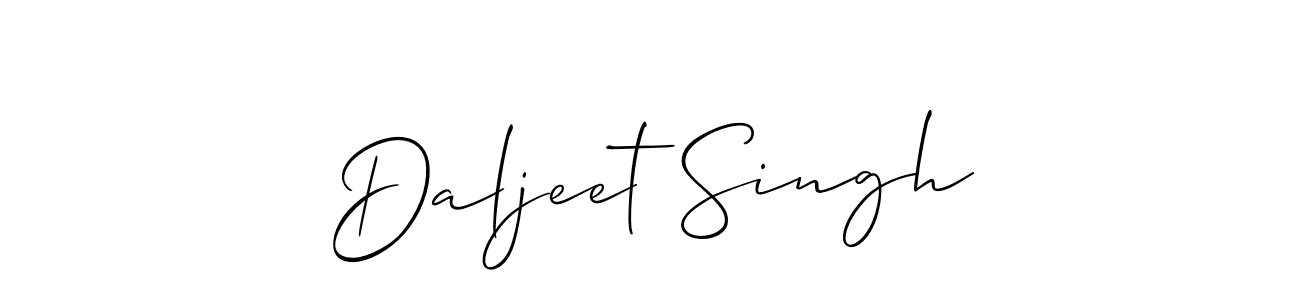 You should practise on your own different ways (Allison_Script) to write your name (Daljeet Singh) in signature. don't let someone else do it for you. Daljeet Singh signature style 2 images and pictures png