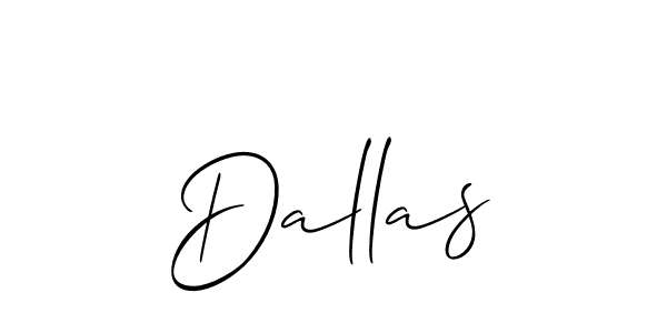 Best and Professional Signature Style for Dallas. Allison_Script Best Signature Style Collection. Dallas signature style 2 images and pictures png